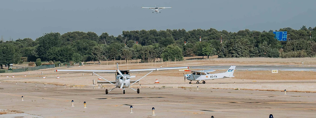 Aviones de Europea Flyers en Cuatro Vientos. Foto: European Flyers